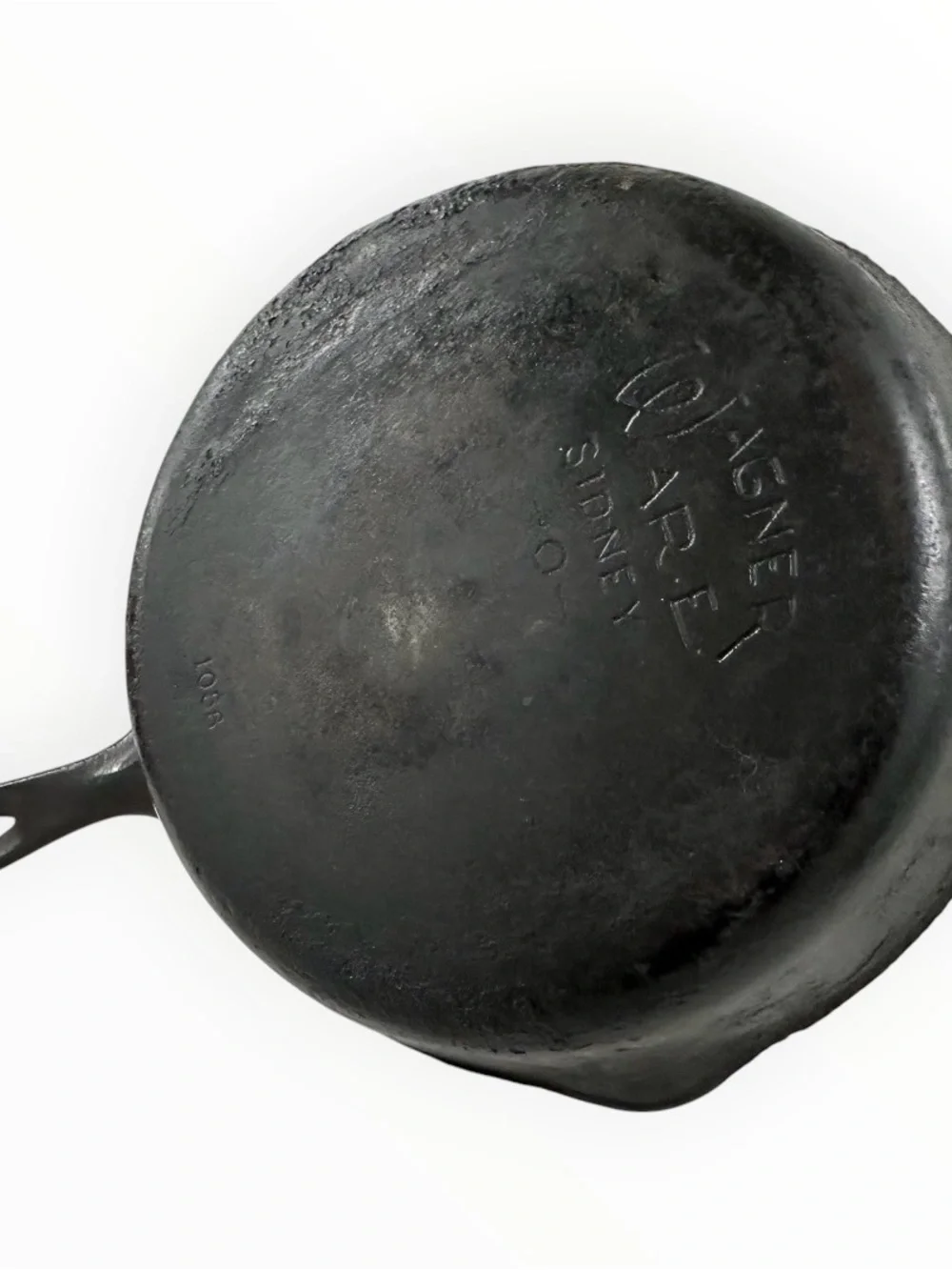 Vintage Wagner Ware 1058 No 8 Cast Iron Skillet Sidney Smooth Bottom USA